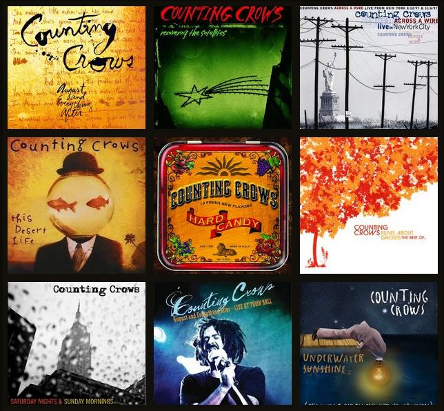 COUNTING CROWS-DISCOGRAPHY